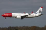 Norwegian Air Shuttle Boeing 737-86Q (LN-NOO) at  Hamburg - Fuhlsbuettel (Helmut Schmidt), Germany