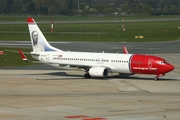 Norwegian Air Shuttle Boeing 737-86Q (LN-NOO) at  Hamburg - Fuhlsbuettel (Helmut Schmidt), Germany