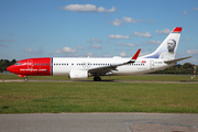 Norwegian Air Shuttle Boeing 737-86Q (LN-NOO) at  Hamburg - Fuhlsbuettel (Helmut Schmidt), Germany