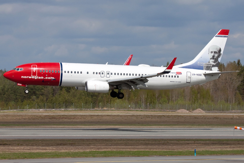 Norwegian Air Shuttle Boeing 737-86N (LN-NOQ) at  Stockholm - Arlanda, Sweden