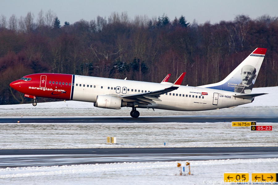 Norwegian Air Shuttle Boeing 737-86N (LN-NOQ) | Photo 399977