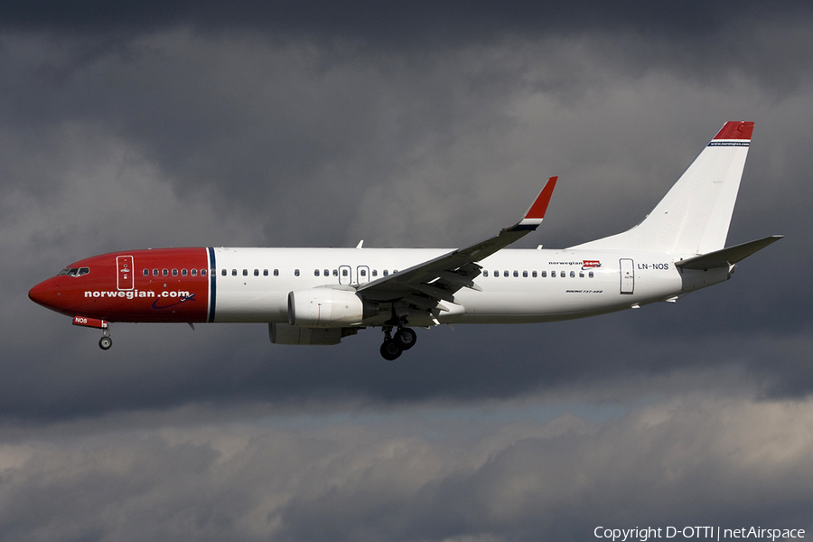 Norwegian Air Shuttle Boeing 737-8BK (LN-NOS) | Photo 276083