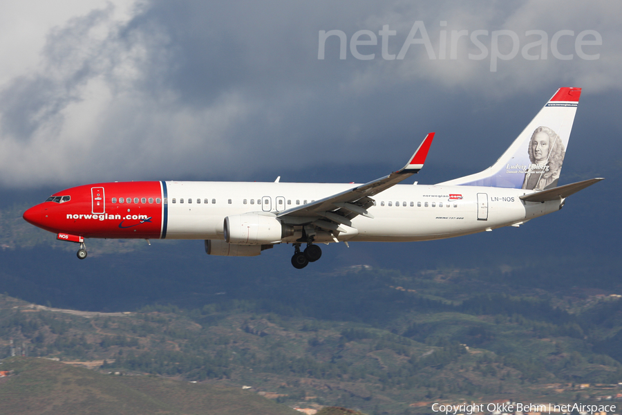 Norwegian Air Shuttle Boeing 737-8BK (LN-NOS) | Photo 75640