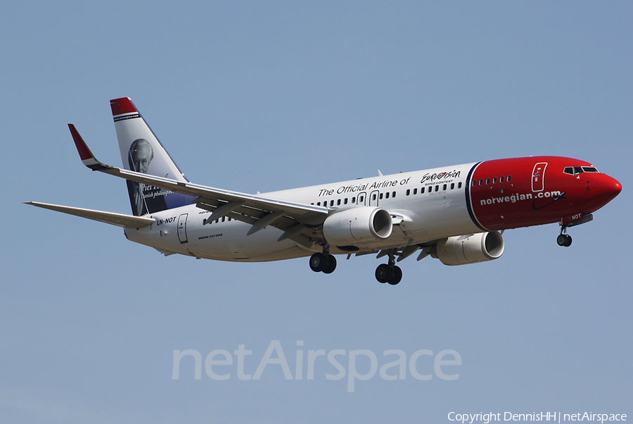 Norwegian Air Shuttle Boeing 737-8JP (LN-NOT) | Photo 405852