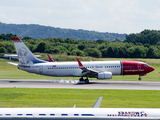 Norwegian Air Shuttle Boeing 737-8FZ (LN-NOU) at  Manchester - International (Ringway), United Kingdom