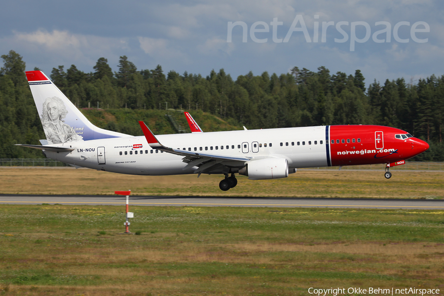 Norwegian Air Shuttle Boeing 737-8FZ (LN-NOU) | Photo 75641