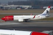 Norwegian Air Shuttle Boeing 737-8FZ (LN-NOV) at  Hamburg - Fuhlsbuettel (Helmut Schmidt), Germany