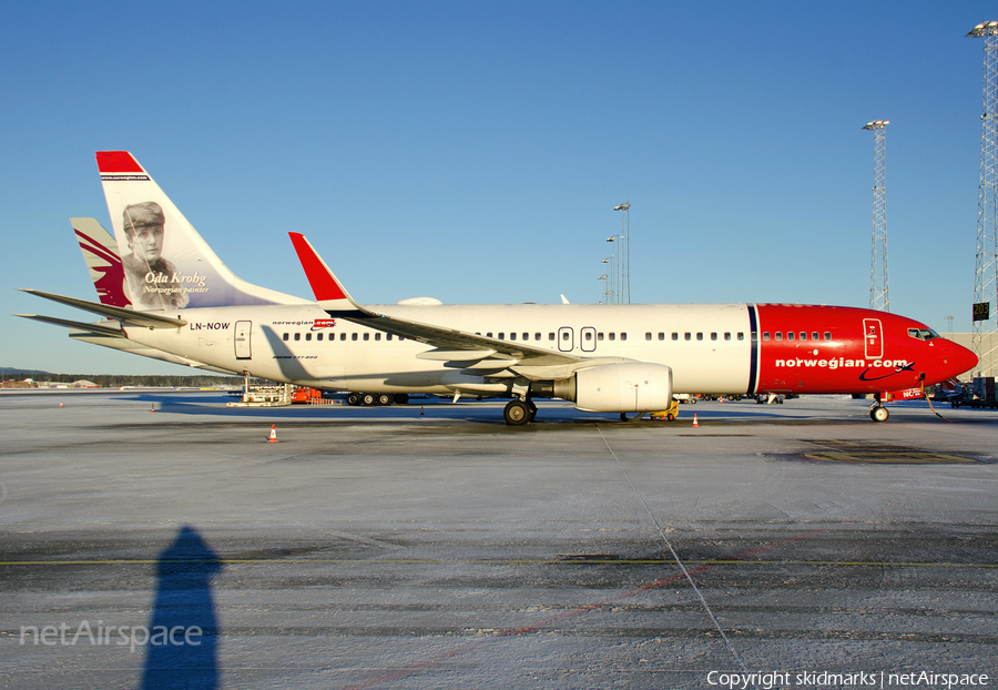 Norwegian Air Shuttle Boeing 737-8JP (LN-NOW) | Photo 63878