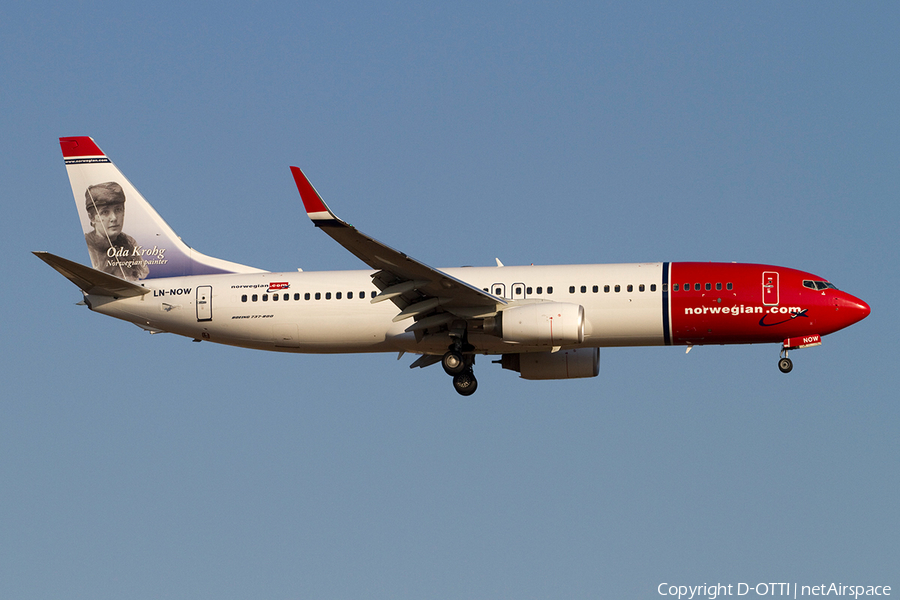 Norwegian Air Shuttle Boeing 737-8JP (LN-NOW) | Photo 366559