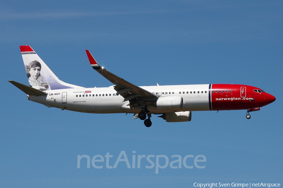 Norwegian Air Shuttle Boeing 737-8JP (LN-NOY) | Photo 47937