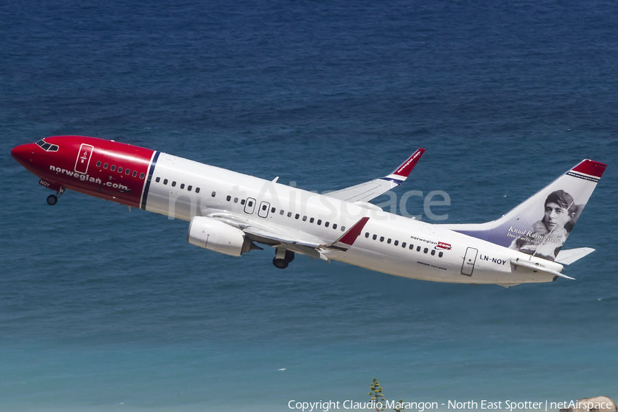 Norwegian Air Shuttle Boeing 737-8JP (LN-NOY) | Photo 97374