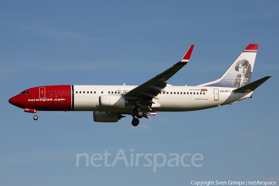 Norwegian Air Shuttle Boeing 737-8JP (LN-NOZ) | Photo 52649