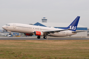 SAS - Scandinavian Airlines Boeing 737-883 (LN-RCX) at  Gdansk - Lech Walesa, Poland