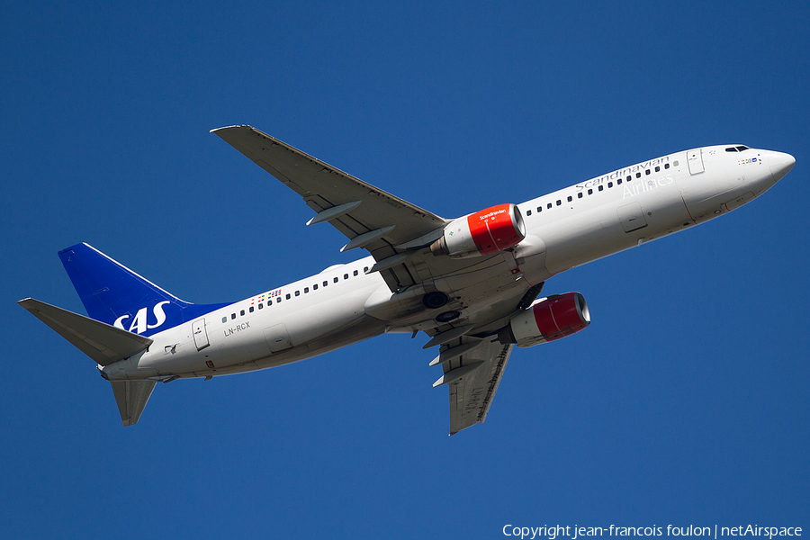 SAS - Scandinavian Airlines Boeing 737-883 (LN-RCX) | Photo 109514