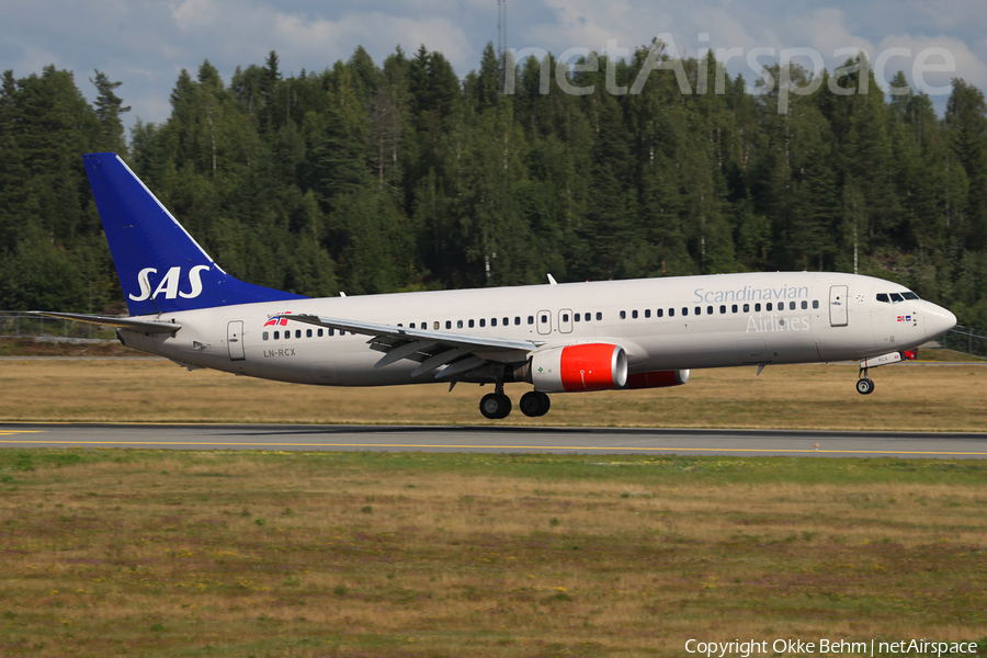 SAS - Scandinavian Airlines Boeing 737-883 (LN-RCX) | Photo 75761