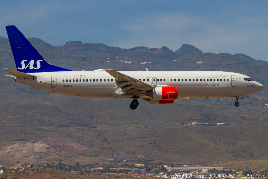 SAS - Scandinavian Airlines Boeing 737-883 (LN-RCY) | Photo 304274
