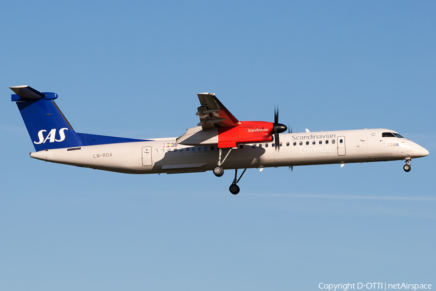 SAS - Scandinavian Commuter Bombardier DHC-8-402Q (LN-RDA) | Photo 158194