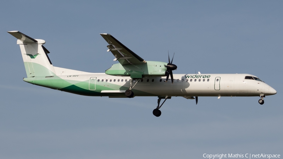 Widerøe Bombardier DHC-8-402Q (LN-RDV) | Photo 381864