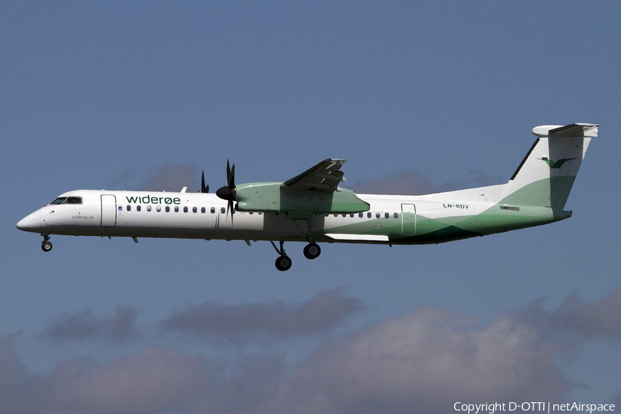 Widerøe Bombardier DHC-8-402Q (LN-RDV) | Photo 409104