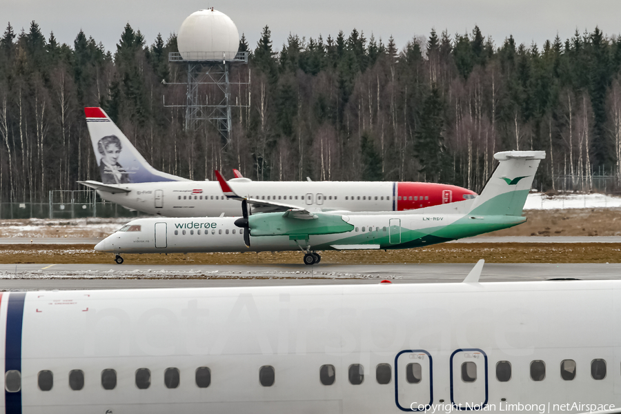 Widerøe Bombardier DHC-8-402Q (LN-RDV) | Photo 384337