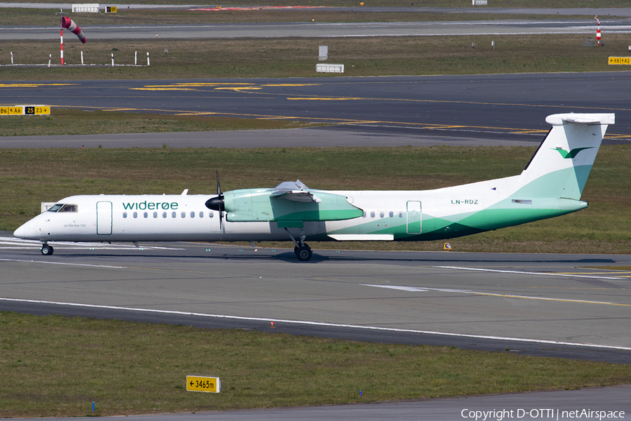 Widerøe Bombardier DHC-8-402Q (LN-RDZ) | Photo 381139