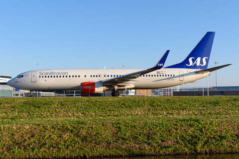 SAS - Scandinavian Airlines Boeing 737-86N (LN-RGA) at  Amsterdam - Schiphol, Netherlands
