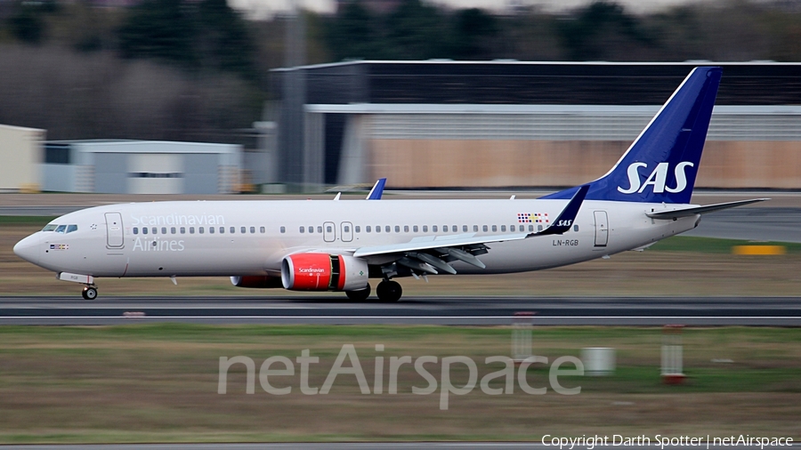 SAS - Scandinavian Airlines Boeing 737-86N (LN-RGB) | Photo 209626