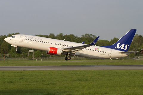 SAS - Scandinavian Airlines Boeing 737-86N (LN-RGC) at  Hamburg - Fuhlsbuettel (Helmut Schmidt), Germany