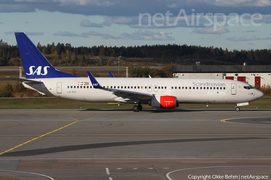 SAS - Scandinavian Airlines Boeing 737-86N (LN-RGC) | Photo 92455