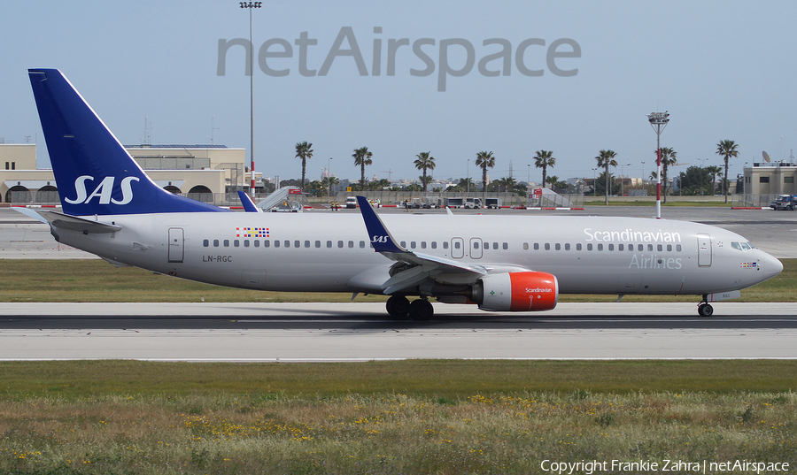 SAS - Scandinavian Airlines Boeing 737-86N (LN-RGC) | Photo 25156