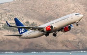 SAS - Scandinavian Airlines Boeing 737-86N (LN-RGF) at  Gran Canaria, Spain