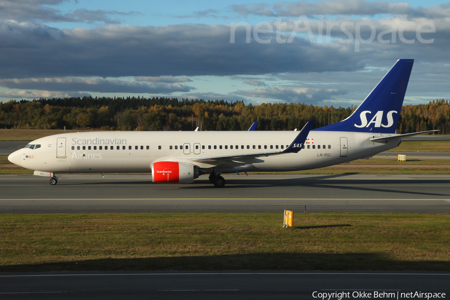 SAS - Scandinavian Airlines Boeing 737-86N (LN-RGI) | Photo 122656