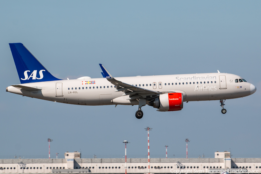 SAS - Scandinavian Airlines Airbus A320-251N (LN-RGL) | Photo 474156