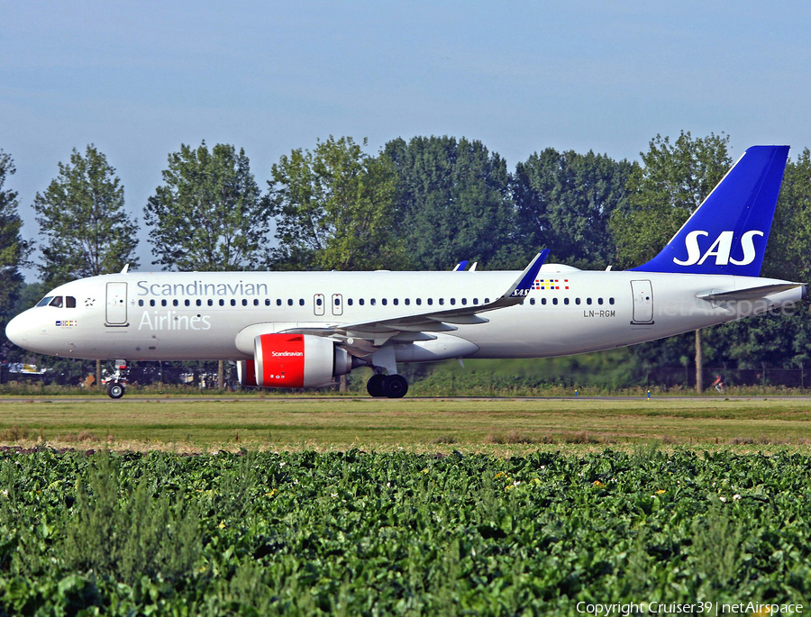 SAS - Scandinavian Airlines Airbus A320-251N (LN-RGM) | Photo 376529