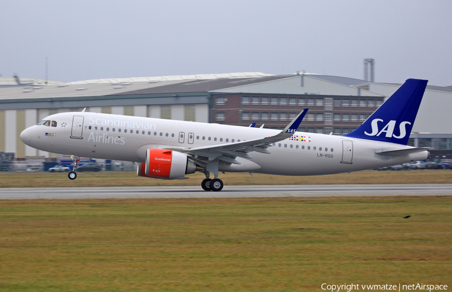 SAS - Scandinavian Airlines Airbus A320-251N (LN-RGO) | Photo 134734