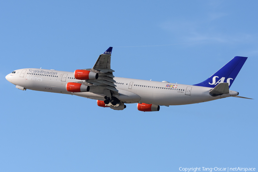 SAS - Scandinavian Airlines Airbus A340-313X (LN-RKF) | Photo 472522