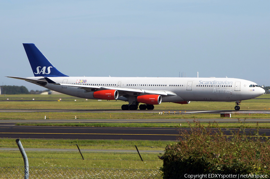 SAS - Scandinavian Airlines Airbus A340-313X (LN-RKG) | Photo 280014