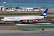 SAS - Scandinavian Airlines Airbus A340-313X (LN-RKG) at  San Francisco - International, United States