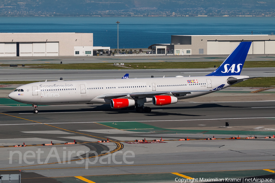 SAS - Scandinavian Airlines Airbus A340-313X (LN-RKG) | Photo 392482