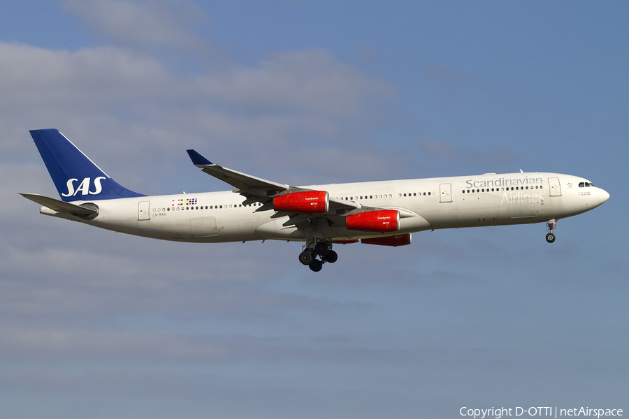 SAS - Scandinavian Airlines Airbus A340-313X (LN-RKG) | Photo 409176