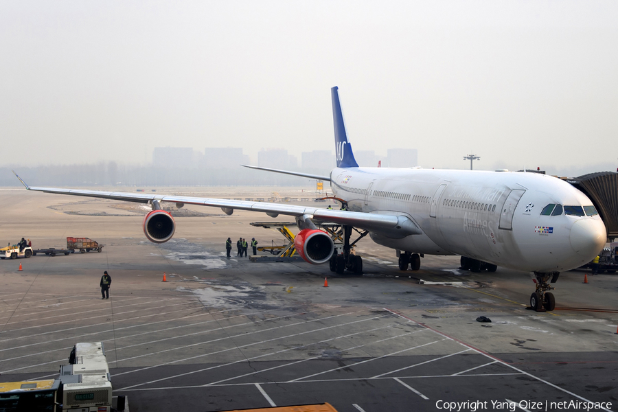 SAS - Scandinavian Airlines Airbus A340-313X (LN-RKG) | Photo 176130