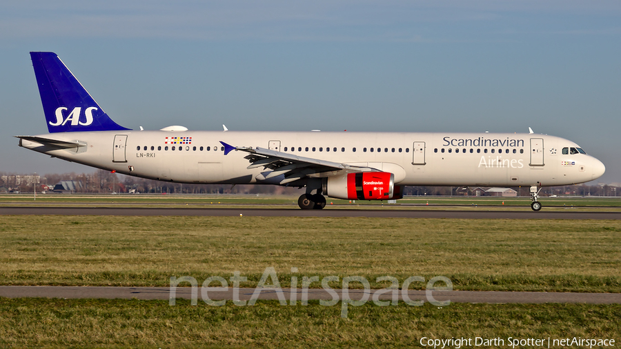 SAS - Scandinavian Airlines Airbus A321-232 (LN-RKI) | Photo 358444