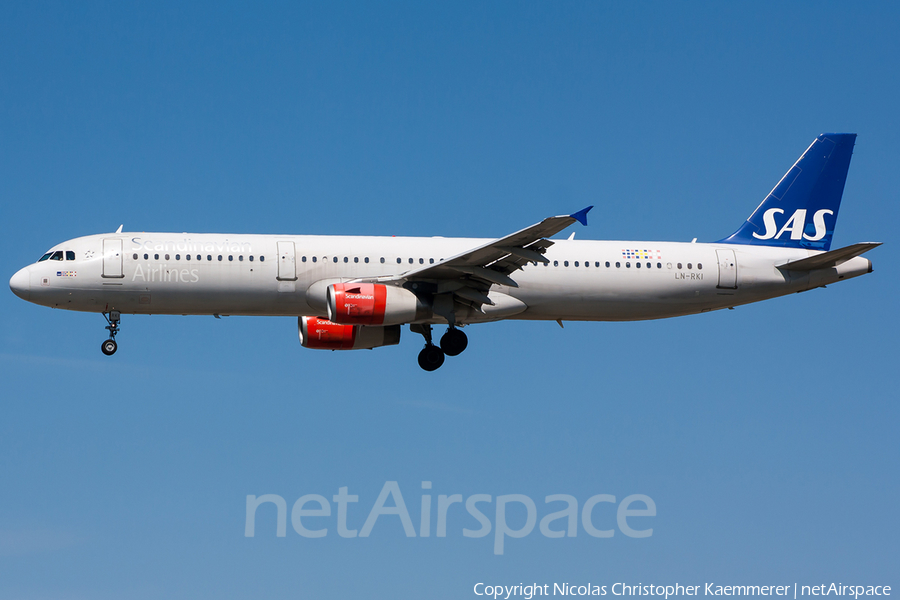 SAS - Scandinavian Airlines Airbus A321-232 (LN-RKI) | Photo 121593