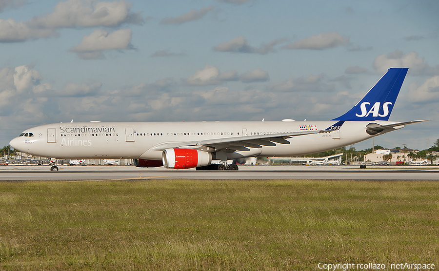 SAS - Scandinavian Airlines Airbus A330-343 (LN-RKM) | Photo 134233