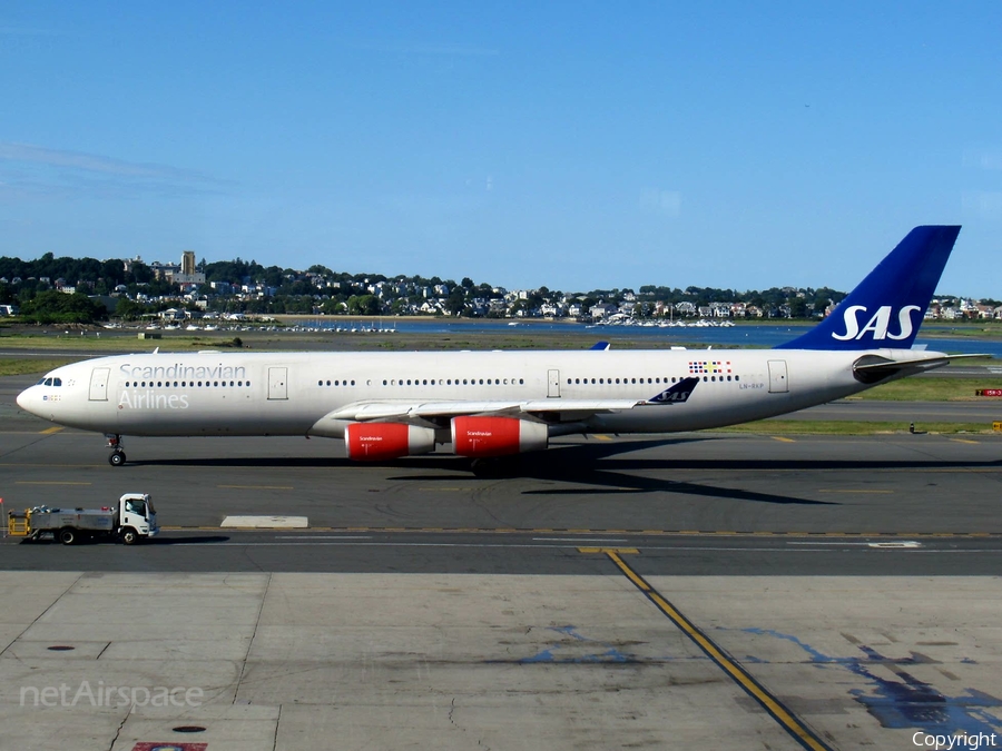 SAS - Scandinavian Airlines Airbus A340-313X (LN-RKP) | Photo 252474