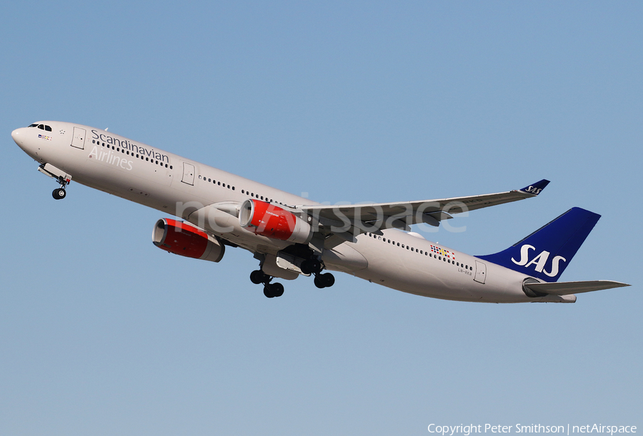 SAS - Scandinavian Airlines Airbus A330-343 (LN-RKR) | Photo 300889