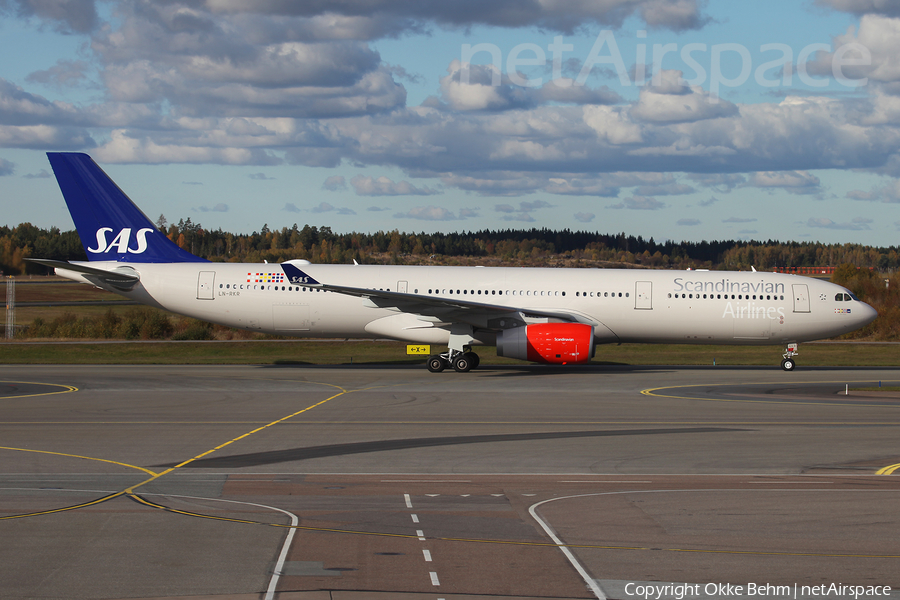 SAS - Scandinavian Airlines Airbus A330-343 (LN-RKR) | Photo 92457