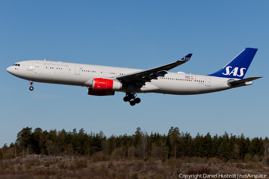 SAS - Scandinavian Airlines Airbus A330-343E (LN-RKS) | Photo 422128
