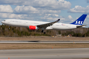 SAS - Scandinavian Airlines Airbus A330-343X (LN-RKU) at  Stockholm - Arlanda, Sweden