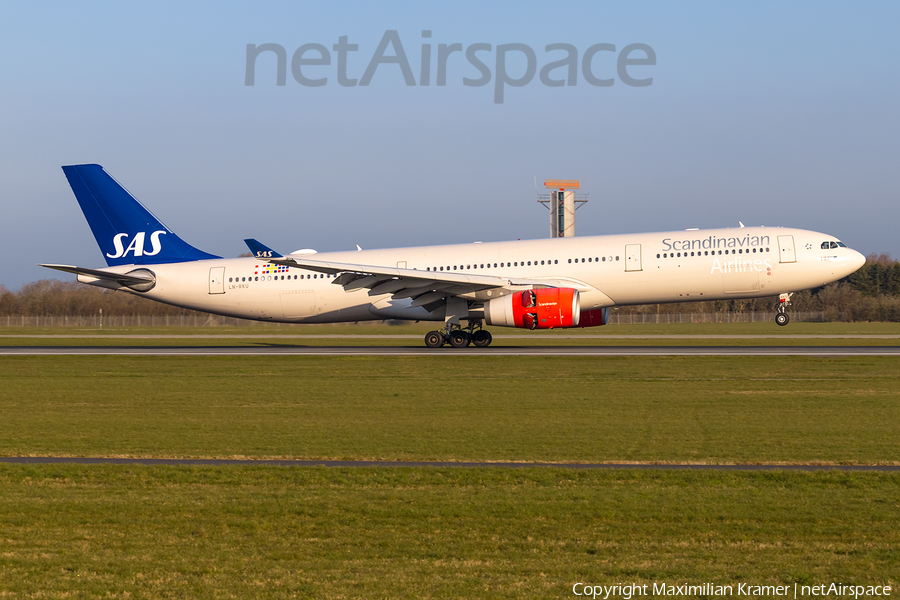SAS - Scandinavian Airlines Airbus A330-343X (LN-RKU) | Photo 631036
